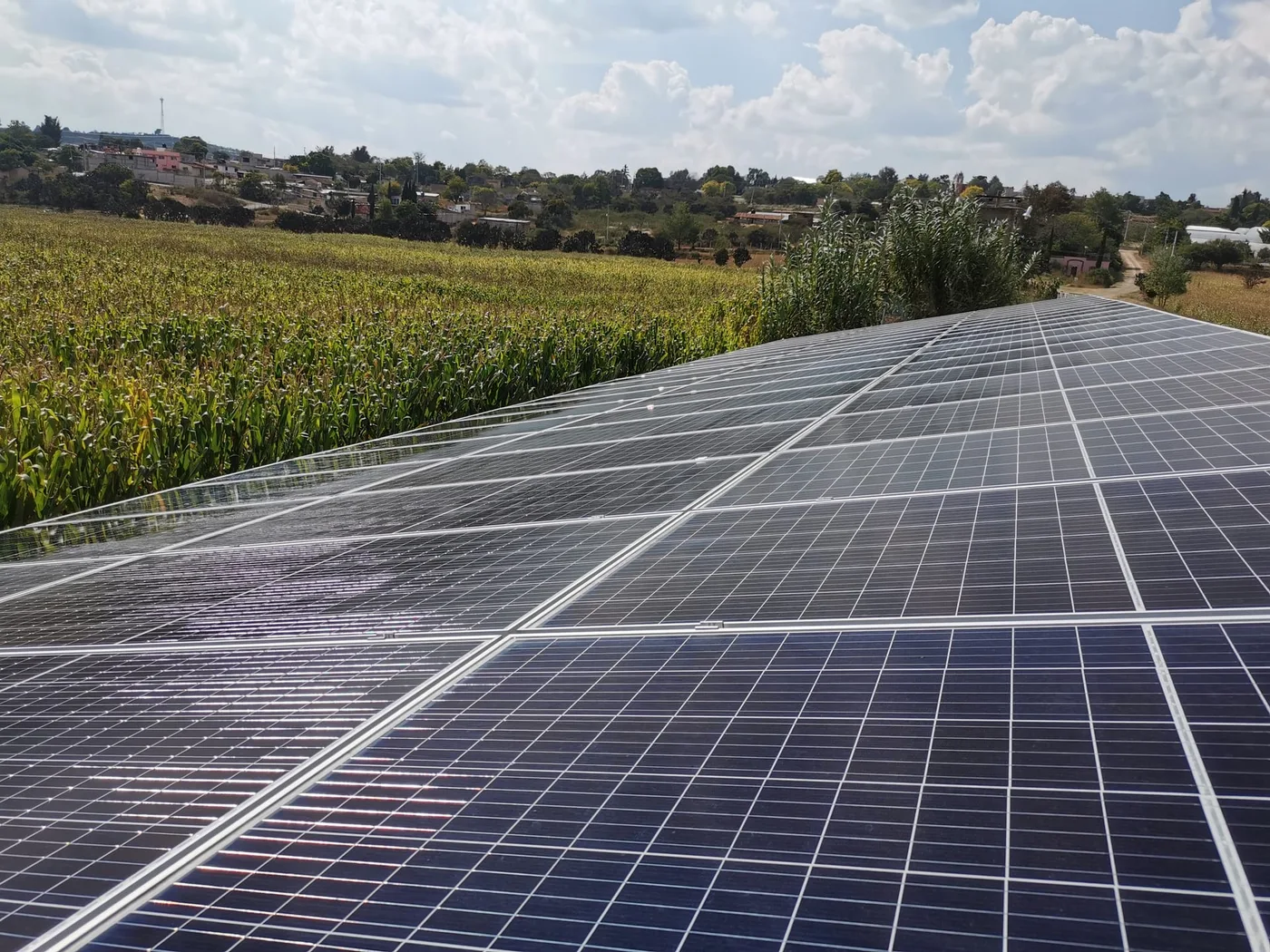 Proyecto fotovoltaico interconectado en el estado de Oaxaca